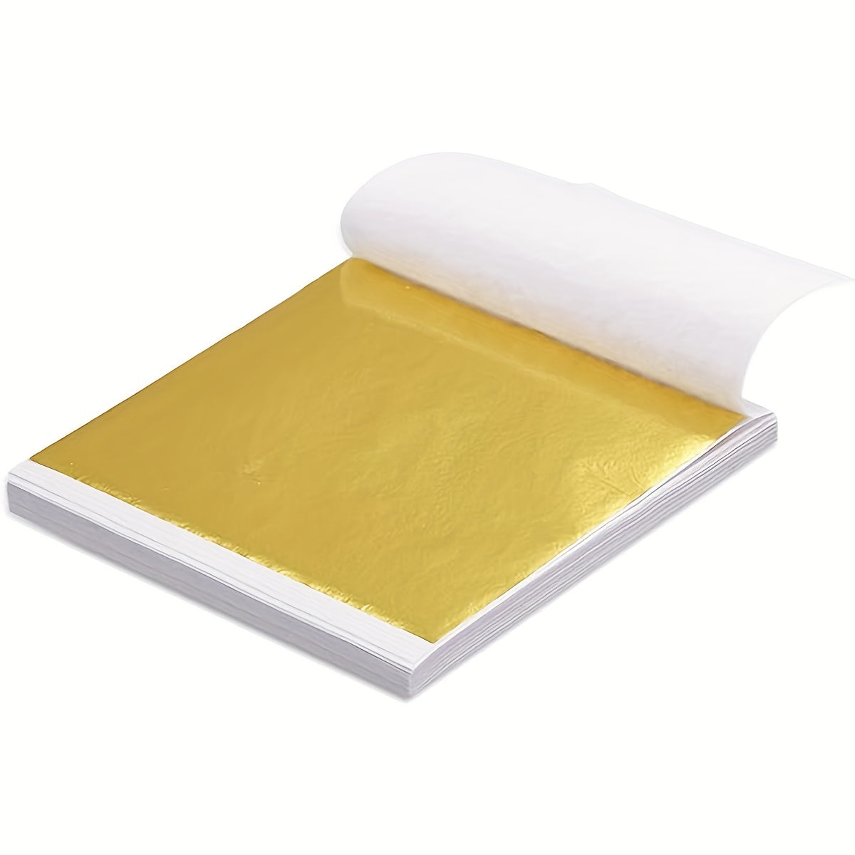 100 pcs Leaf Sheets High Foil for Crafts Home Decor Painting Furniture