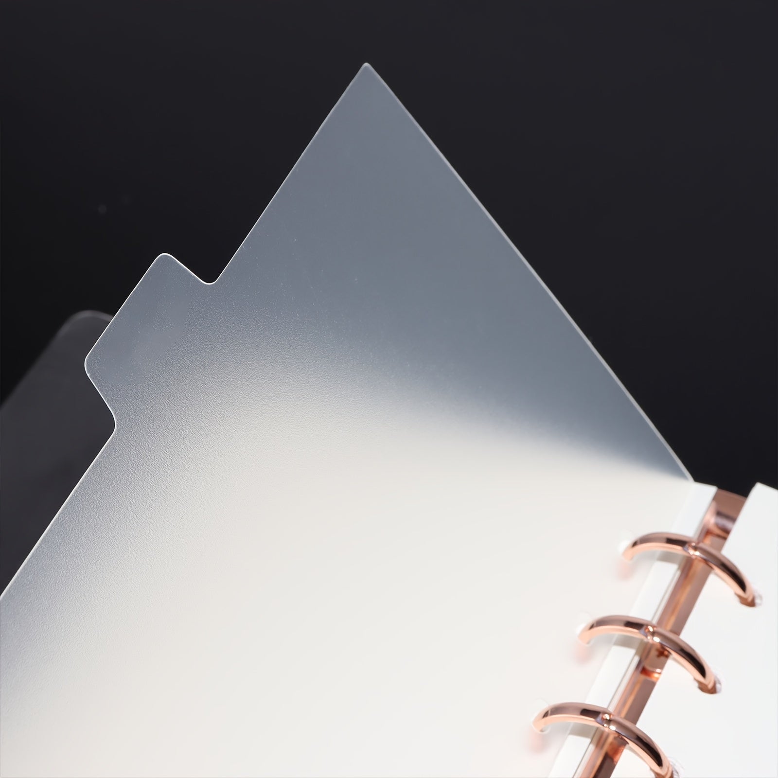 6pcs A6 Plastic Binder Index Divider