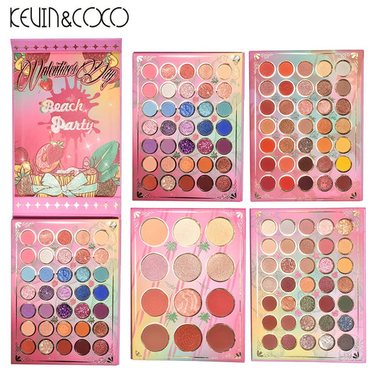 117 Eyeshadow Palette Pearly & Matte Bright Earth Rotating Four-layer