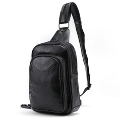 Men's Crossbody Chest Bag with USB Charging Port