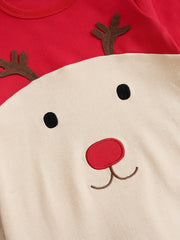 Adorable Elk Shape Baby Long Sleeve Bodysuit
