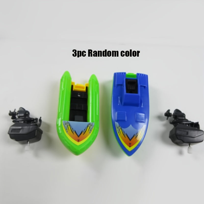 Spring Speedboat Toy for Kids, Ages 3+, Pool and Bathtub Fun