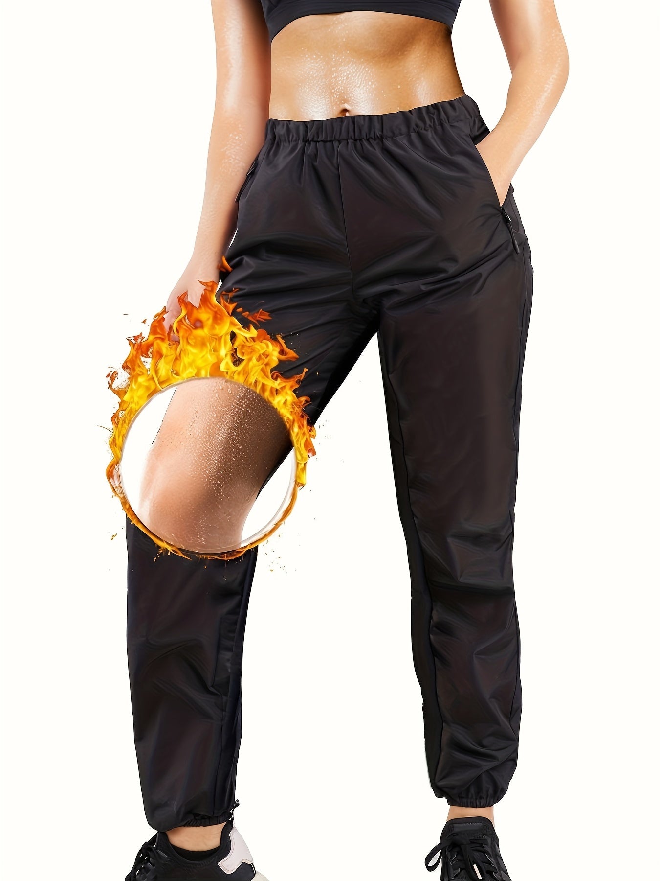 Women's High Waist Sauna Pants for Maximum Fitness Results