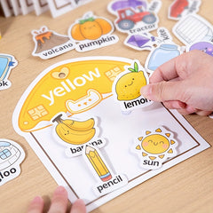 Interactive Busy Book Sorting Toy for Toddlers