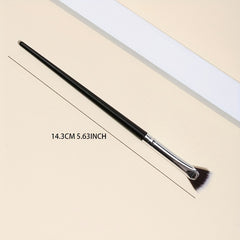 Mascara Fan Brush Lash Wand for Lifted Effects and Lower Lashes Enhancement