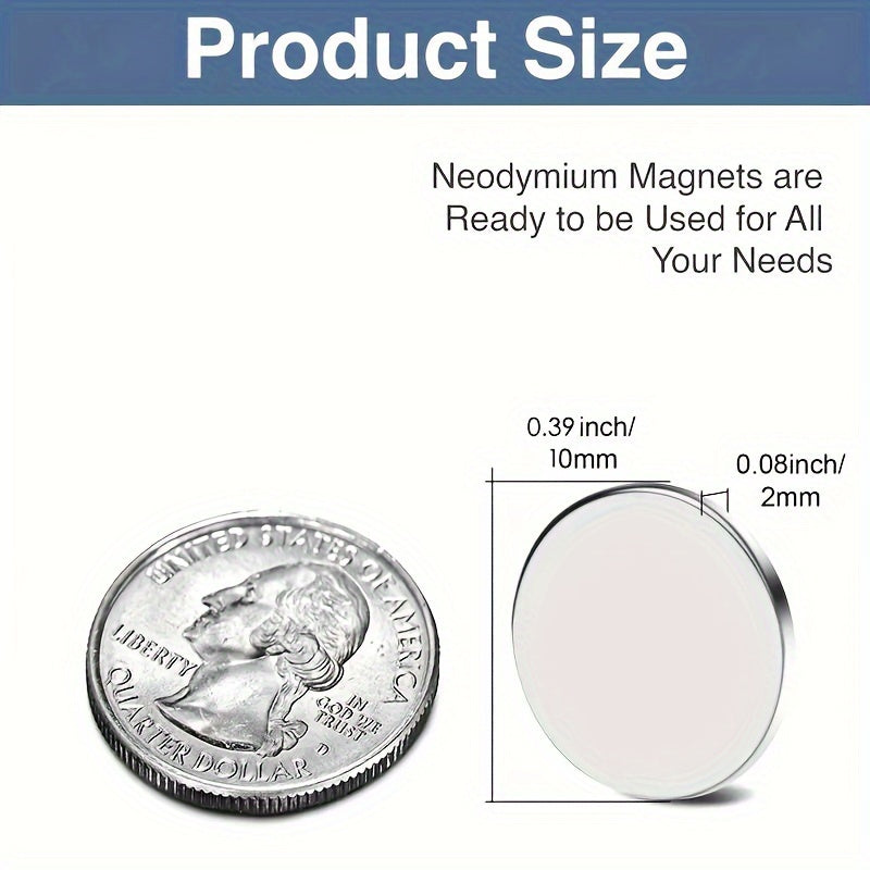 30pcs Neodymium Magnets Small Round Refrigerator Magnets For Office Whiteboard