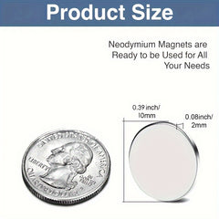 30pcs Neodymium Magnets Small Round Refrigerator Magnets For Office Whiteboard