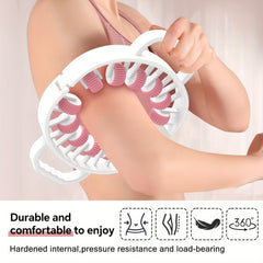 Plastic Cellulite Massager for Whole Body - Manual Fat Removal Roller