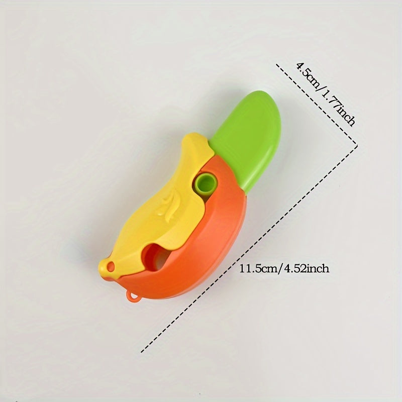 Banana Carrot 3D Printed Gravity Stress Relief Toy