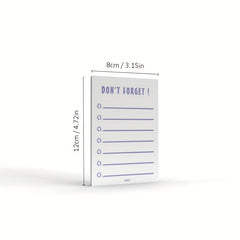 Non-Adhesive Line Style Notes 8x11 60 Sheets