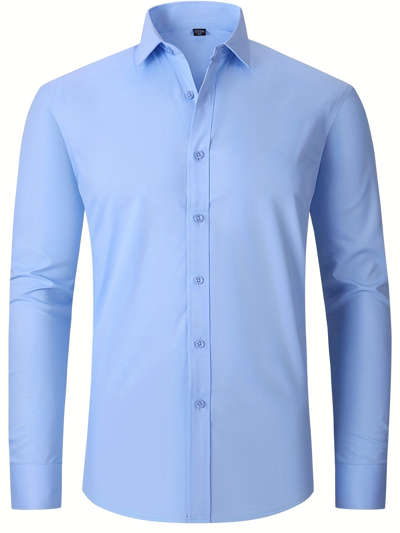 Men's Classic Button Up Shirt for Business Occasion