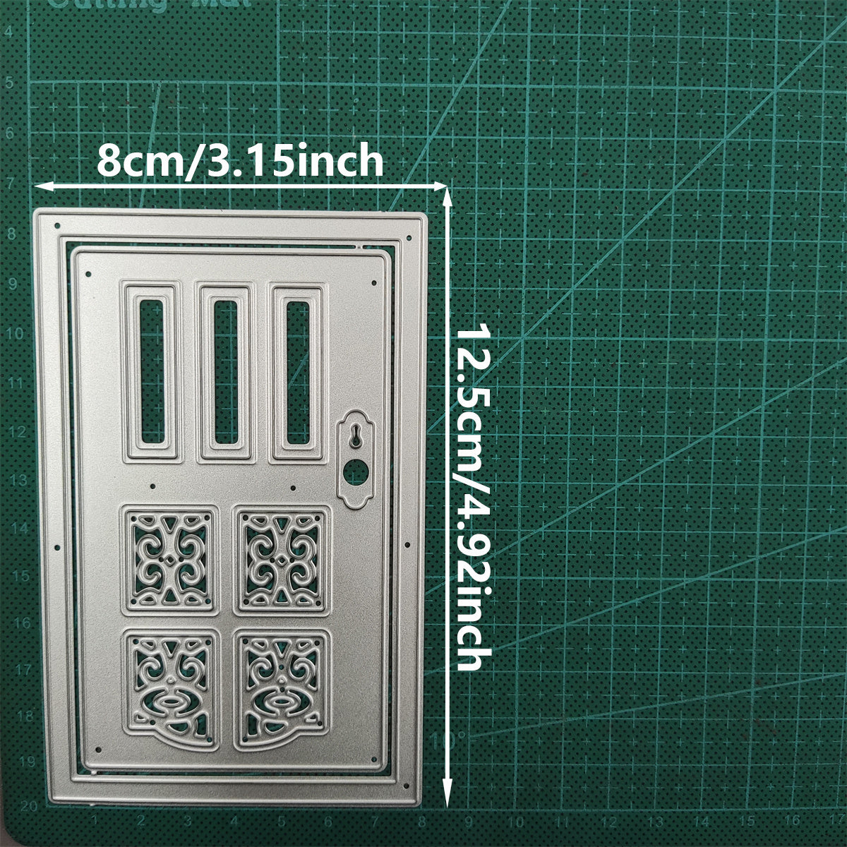 Retro Door Metal Cutting Dies for Scrapbooking Paper Craft