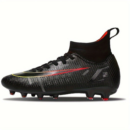 Kid's Spiked Football Cleats for Outdoor Training and Competition