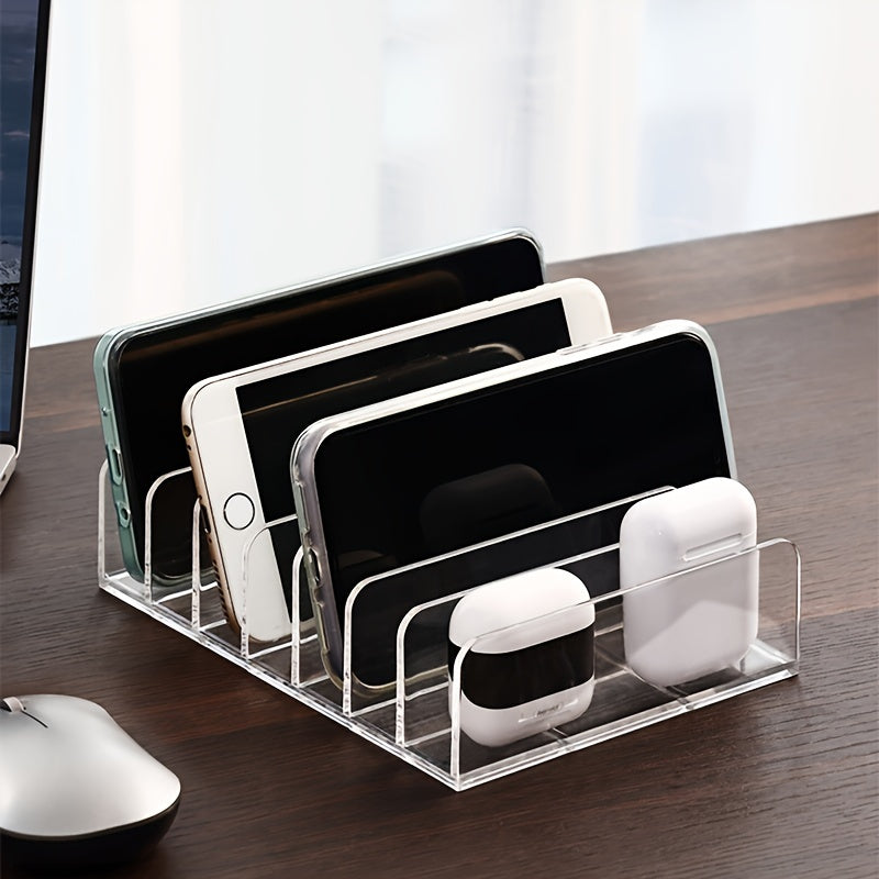 7 Grids Desktop Organizer Holder for Tablet & Cell Phone
