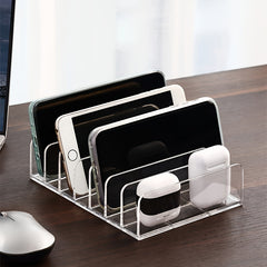 7 Grids Desktop Organizer Holder for Tablet & Cell Phone