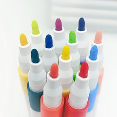 50 Acrylic Markers Round Tip PP Box for Stones Glass Easter Eggs