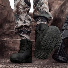 Men's High Top Non slip Platform Hiking Shoes