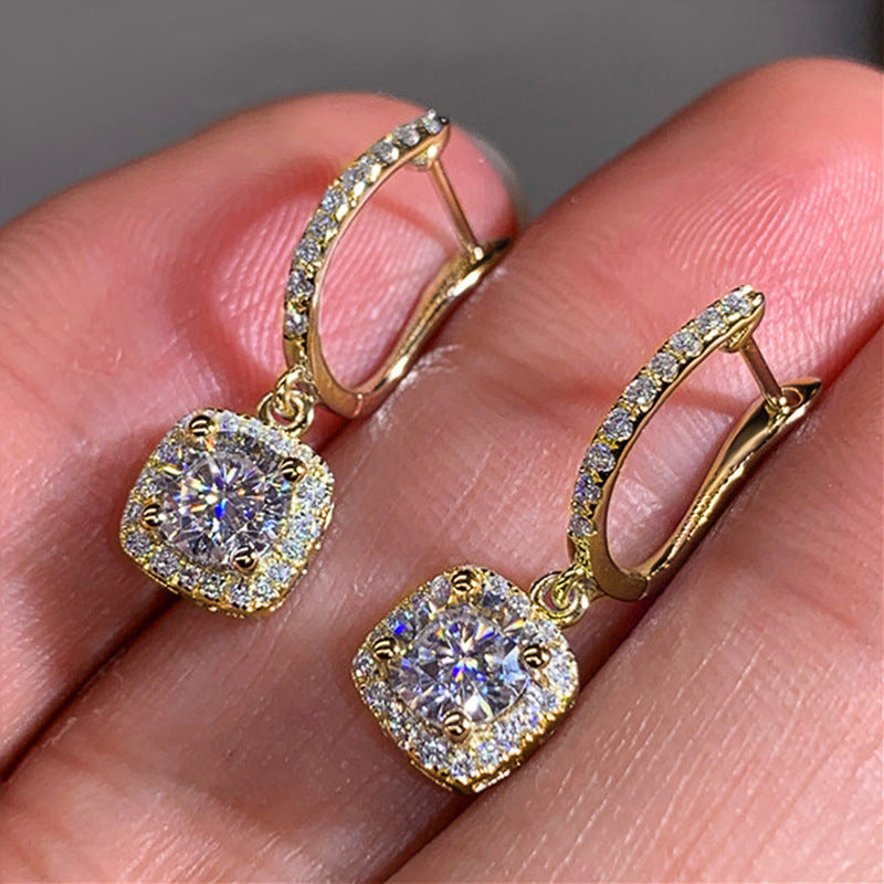 Silver Drop Earrings for Women