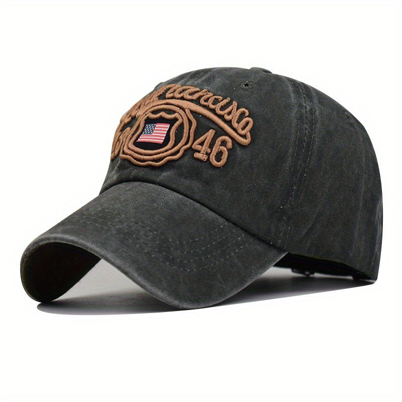 American Flag 3D Embroidered Baseball Cap