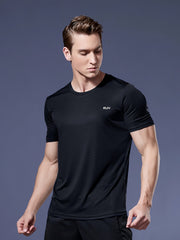 Men's Solid Ultralight Quick Dry Sport T Shirt