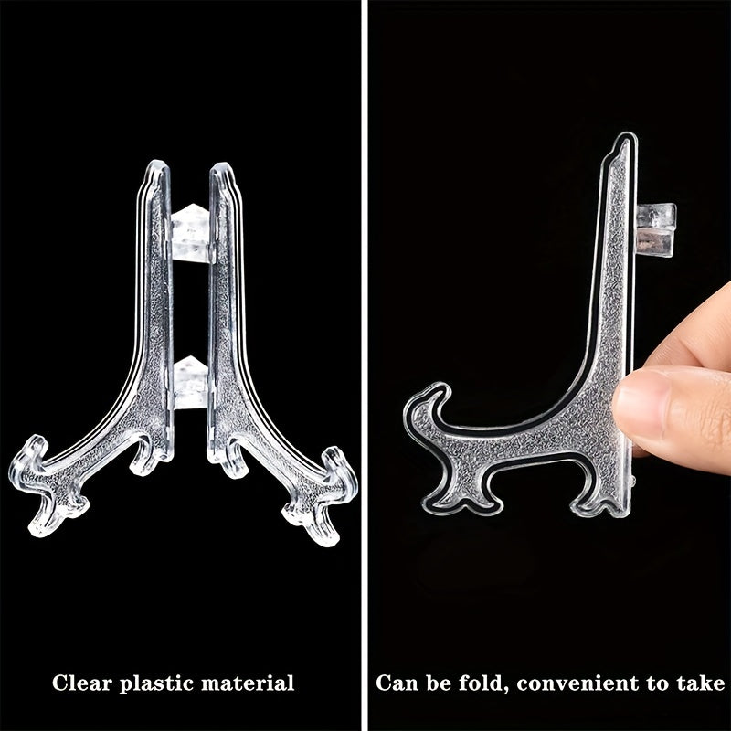 10pcs Plastic Rack Plate Bracket Stand for Halloween
