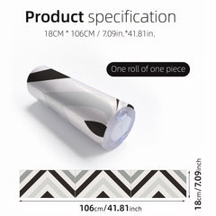 Scandinavian Style Vinyl Stair Sticker Peel And Stick Staircase Decals