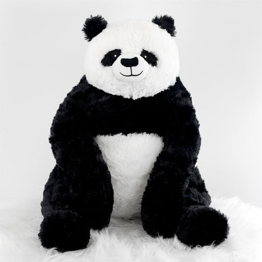 Large 22" Plush Sitting Panda Bear Toy & Stuffed Teddy Kids Toy
