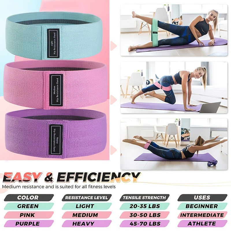 Resistance Bands Workout Set for Legs and Glutes
