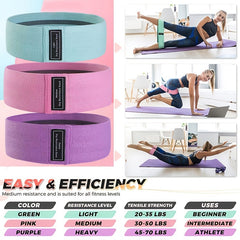 Resistance Bands Workout Set for Legs and Glutes