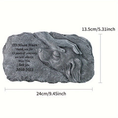 Personalized Pet Dog Memorial Stones Custom Pet Tombstone