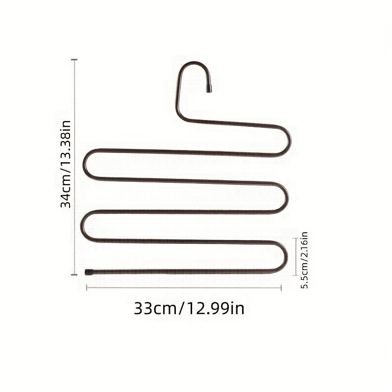 Stainless Steel Trouser Rack Tie Storage Rack