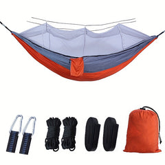 Portable Camping Hammock with Mosquito Net for Outdoor Adventures