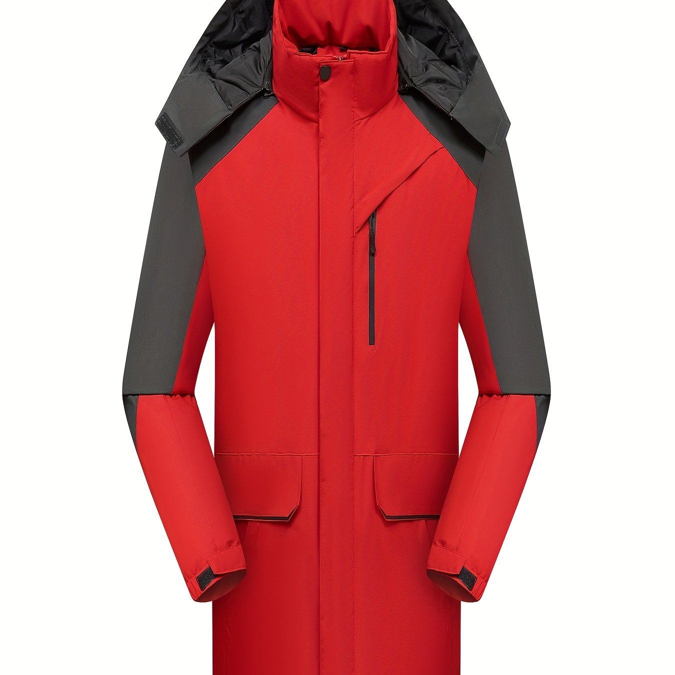Block Hooded Ski Jacket Waterproof Women's Activewear