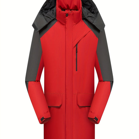 Block Hooded Ski Jacket Waterproof Women's Activewear