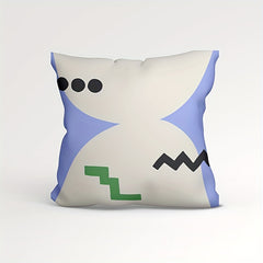 Retro Hand-painted Graffiti Pattern Decorative Pillow Covers for Home