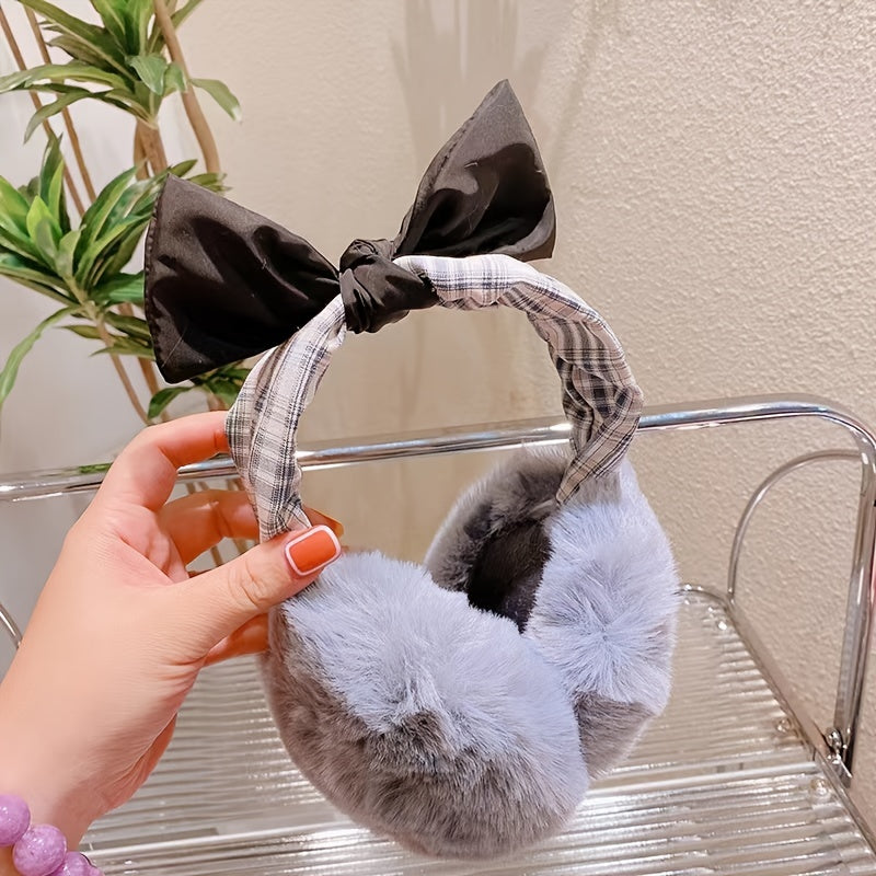 Winter Women's Cartoon Plush Earmuffs Windproof Cold Warm Ear Warmers