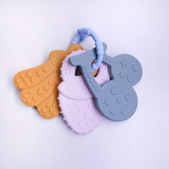 Silicone Key Toys Set - Pretend Play Sensory Toy for Kids