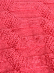 Solid Crew Neck Pullover Sweater for Women