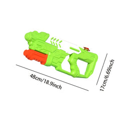 High Pressure Water Gun for Kids Colorful Green with Nozzles