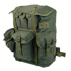 Iron Frame Olive Green Backpack Oversized Camping Backpack