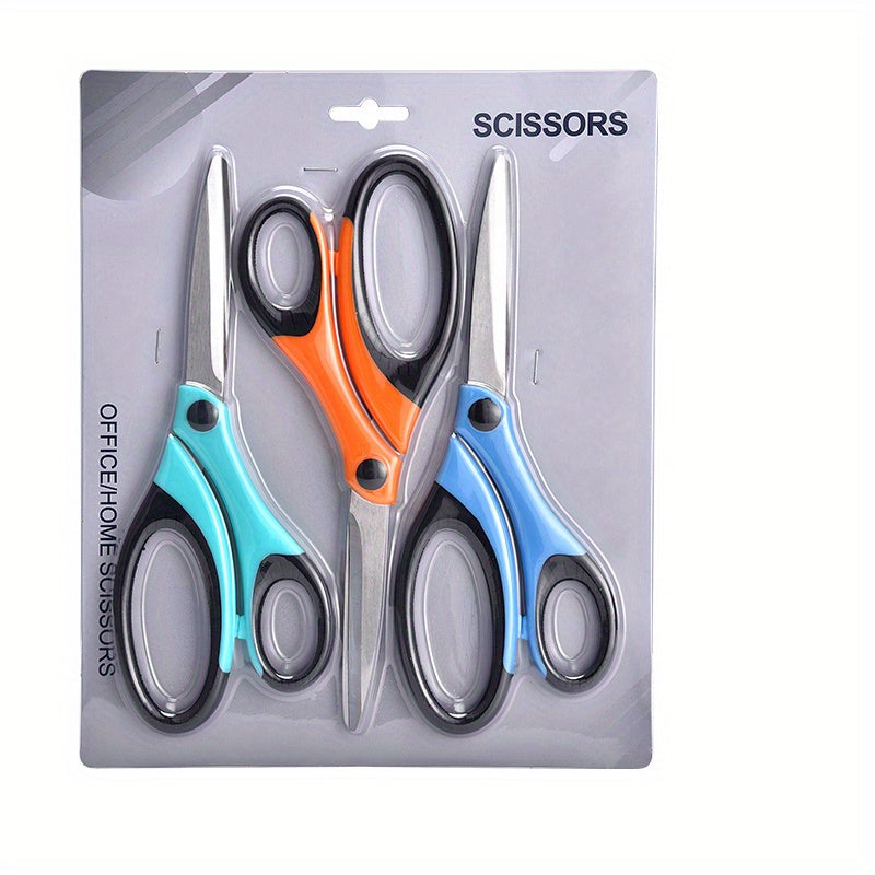 3pc Multipurpose Office Craft Scissors Sewing Fabric Scissors