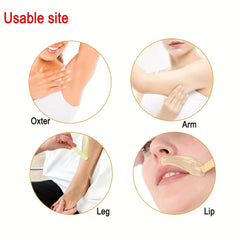 100pcs Wooden Waxing Sticks Body Hair Removal Applicator Spatulas