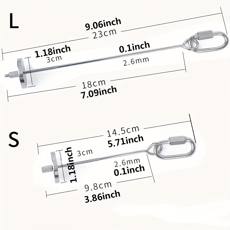 Stainless Steel Skewer Holder for Bird Parrot Cage