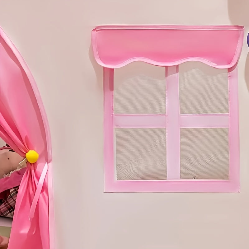 Kids Indoor Play House Field Grid Baby Room Tent Oxford Cloth Toy House