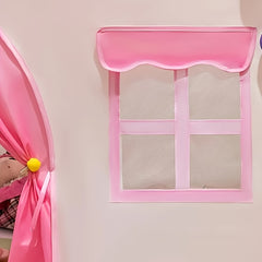 Kids Indoor Play House Field Grid Baby Room Tent Oxford Cloth Toy House