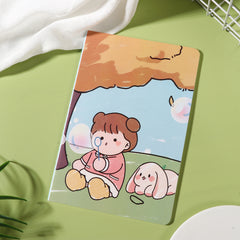 Cute Cartoon Girl Notebook