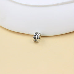 European Silver Plated Safety Bead Clip Stopper Charm Bracelet DIY Jewelry