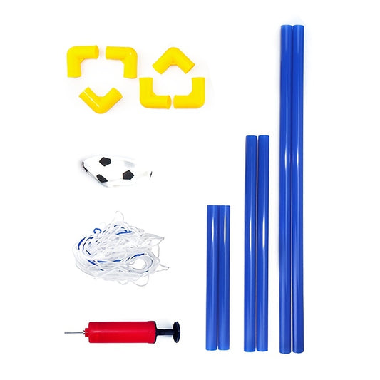 Indoor/Outdoor Football Door Game Kit with Ball Pump - Durable Toy for Kids
