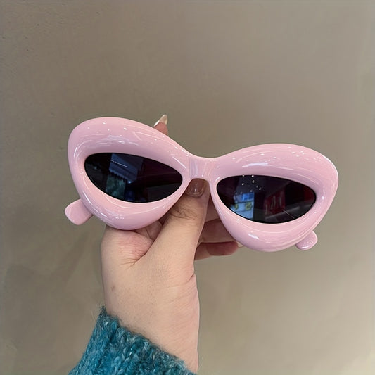 Vintage Cat Eye Women's Glasses Stylish Square Sunglasses