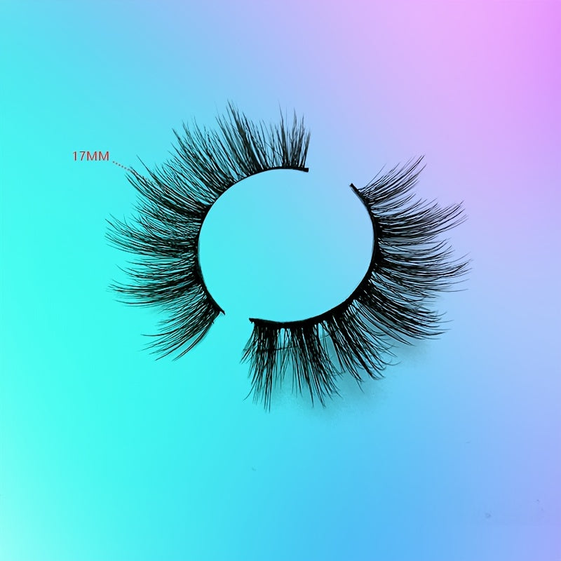 20 Pairs 3D Faux Mink Lashes Natural False Eyelashes